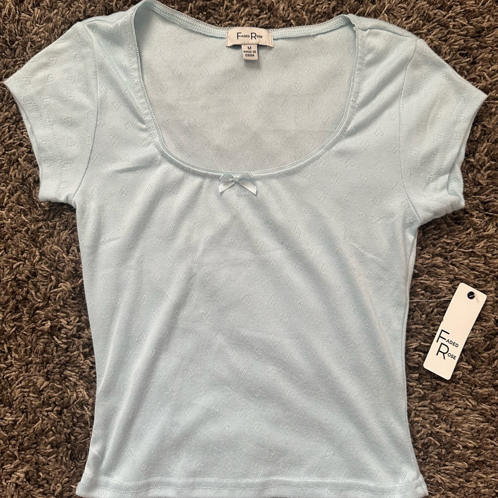 Light Blue Women's Top